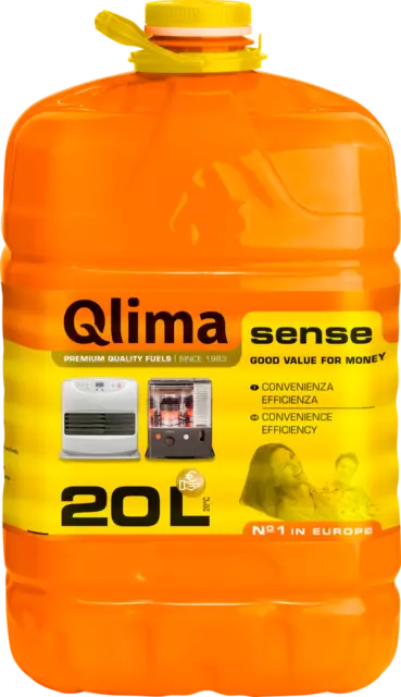 Combustibile liquido per stufe, tanica Qlima Sense da 20 lt