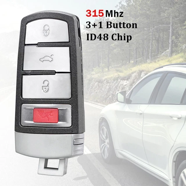 3 pulsanti chiave libera per VW VOLKSWAGEN 2006-2013 PASSAT|FOR VW 2009-2015 CC
