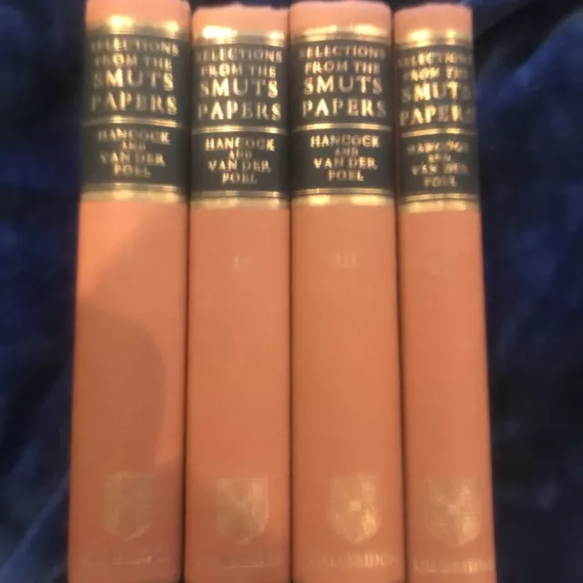 Selections from the Smuts Papers Volume 1, 11 ,111 ,1V Dec 1934 - August 1945