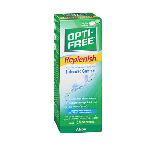 Alcon Laboratoires Opti-Free Replenish Multi-Usage Désinfectant Solution Nombre