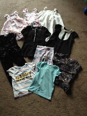 Bundle Girls Clothes 10 Items Age 4-6 Years Belle & Boo,George,Tu,M&Co,Next Ect