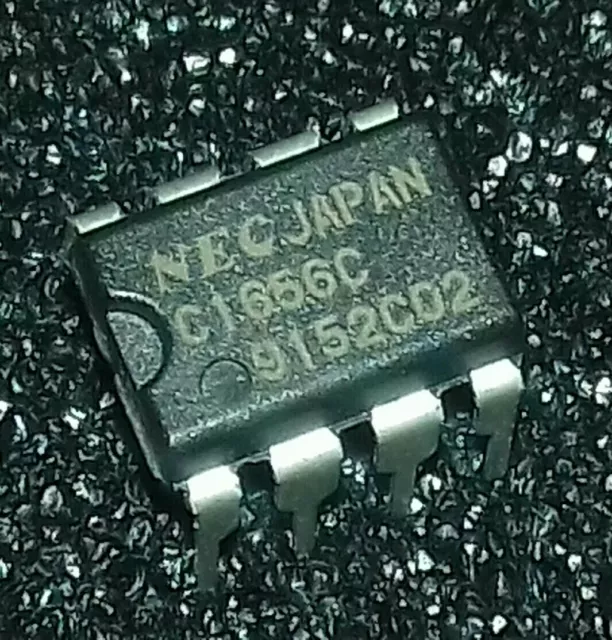 1pcs µPC1656C, NEC, 850 MHz WIDE-BAND SILICON MMIC AMPLIFIER, C1656C