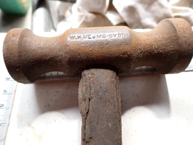Vintage W. H. Plumb Sydney  Hammer.  Lot Ch 51