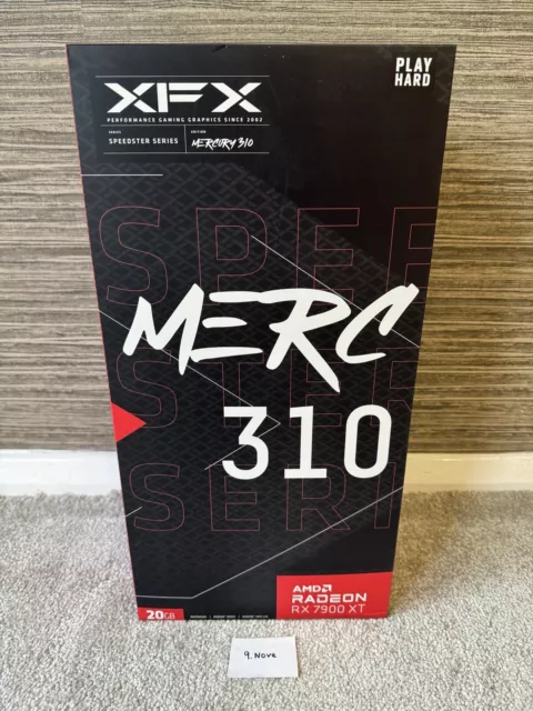 XFX Graphics Card Radeon RX 7900 XT 20GB SPEEDSTER MERC 310