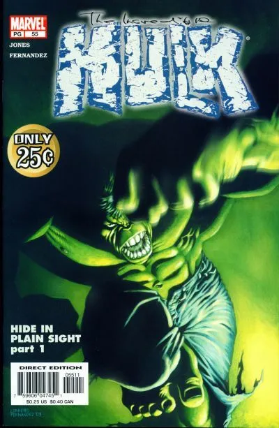 Incredible Hulk, The #55 Marvel Comics August Aug 2003 (VFNM or Better)