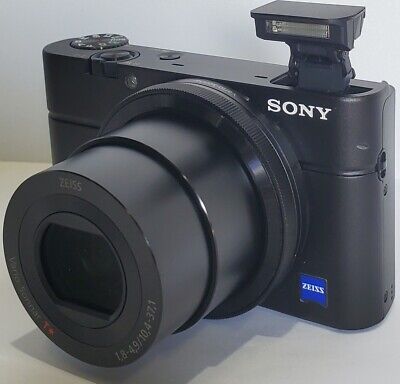 Sony Cyber-shot DSC-RX100 20.2 MP Digital SLR Camera HD Video Zeiss 1,8-4,9/10,4