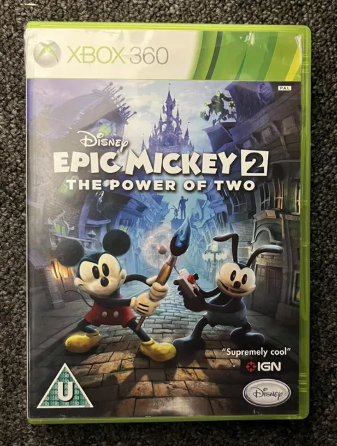 Jogo Disney Epic Mickey 2: The Power of Two - Xbox 360 - MeuGameUsado