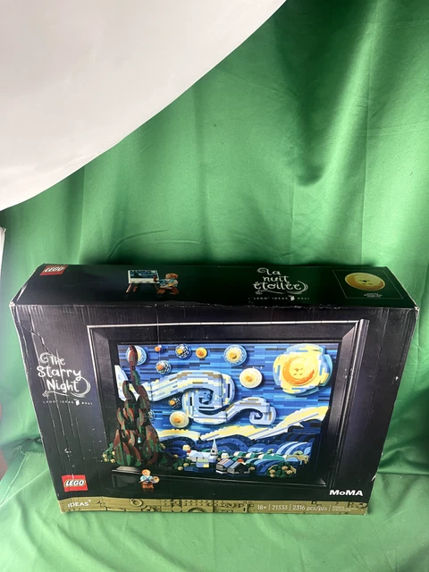 LEGO Ideas Vincent Van Gogh Minifigure Painter Artist Paint Brush 21333 idea106