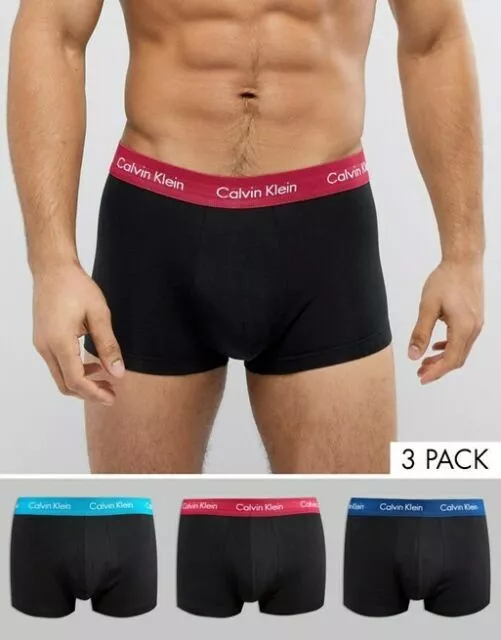 Men's Calvin Klein 3-pack Cotton Stretch Boxer Briefs /Multi color $47.50