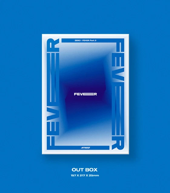 ATEEZ 'ZERO : FEVER Part.3' Album - CD, Photo Book, Sticker