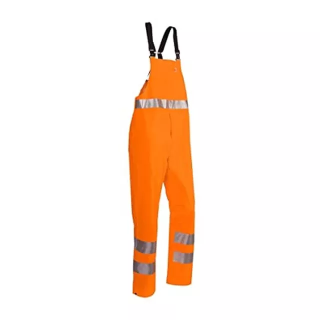 Sioen Gorda Orange Waterproof Hi-Vis Jacket, Flexothane, Flexothane