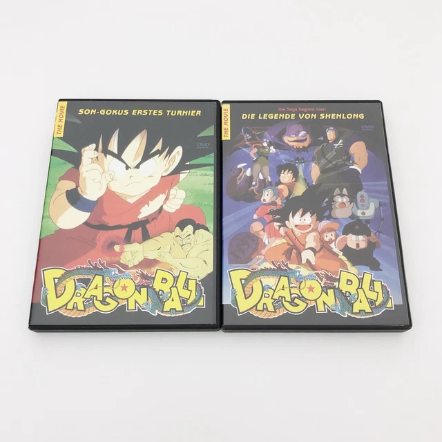 DRAGONBALL THE MOVIE DVD Lot Die Legende von Shenlong + Son Gokus