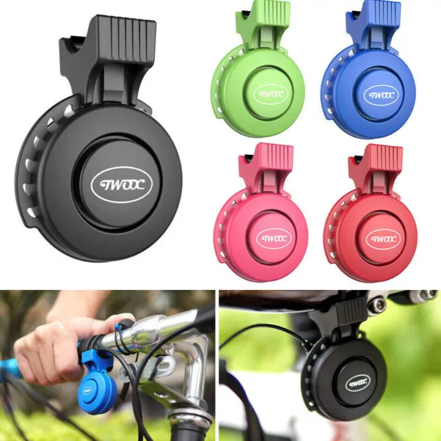 Waterproof MTB Cycling USB Electric Bicycle Horn Bike Handlebar Ring Bell Alarm