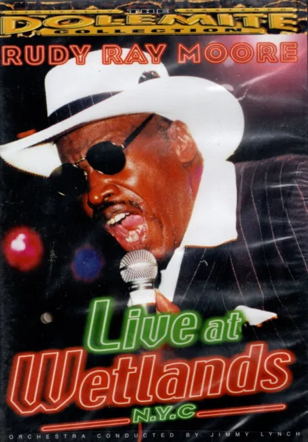 Rudy Ray Moore: Live at Wetlands (Brand New DVD)
