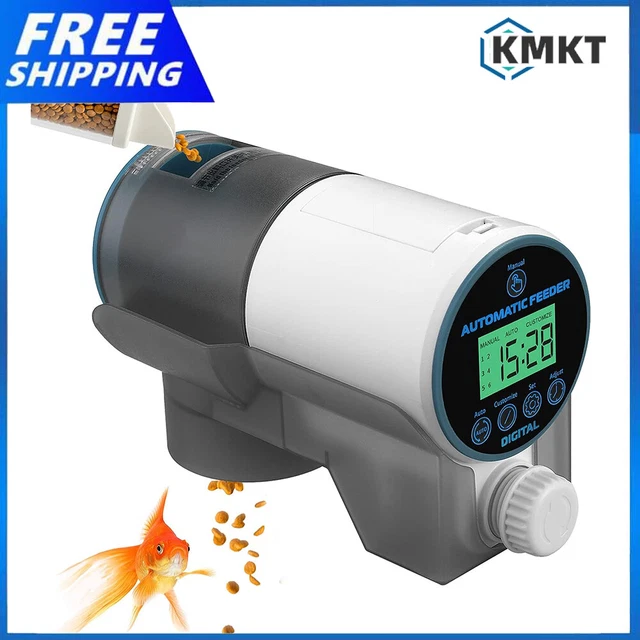 Automatic Aquarium Tank Fish Feeder Timing Feeder Food Dispenser Fish Feeding UK