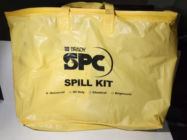 Brady Spc Absorbents Ska-PP TAA Spill Kit Universal Yellow