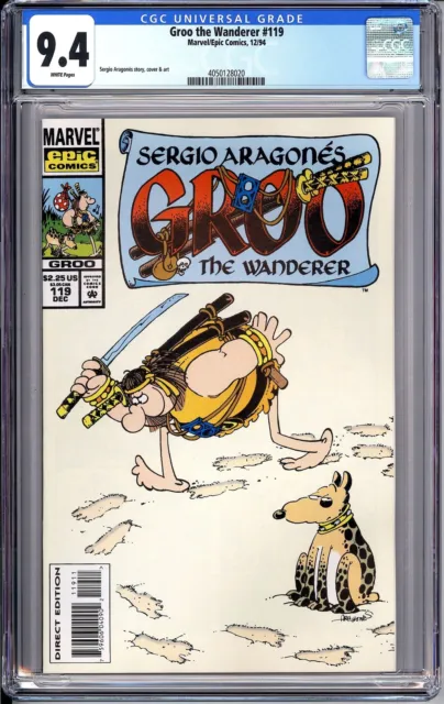 Groo the Wanderer #119 CGC 9.4 1994 4050128020 Sergio Aragonés SCARCE!