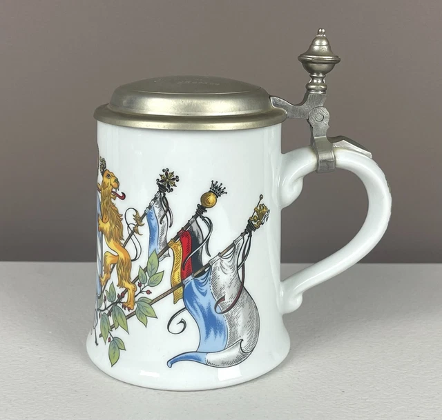 Vintage SCHROBENHAUSEN Germany Beer STEIN - Bavarian Coat of Arms
