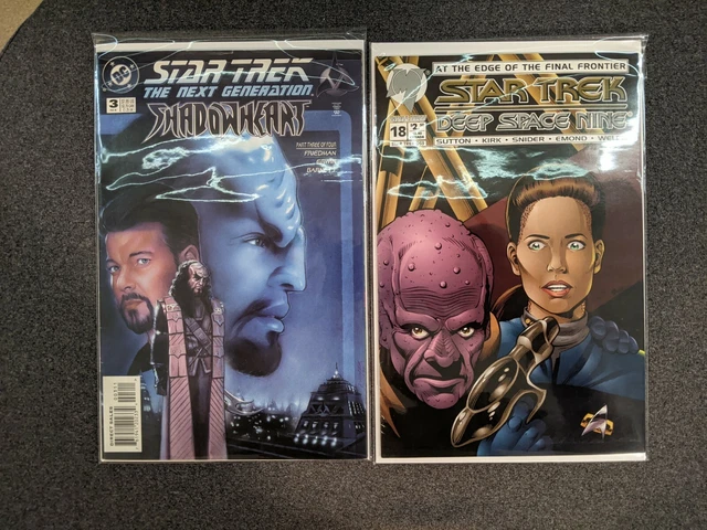 Two Star Trek Comics ( The Next Generation And Deep Space Nine)