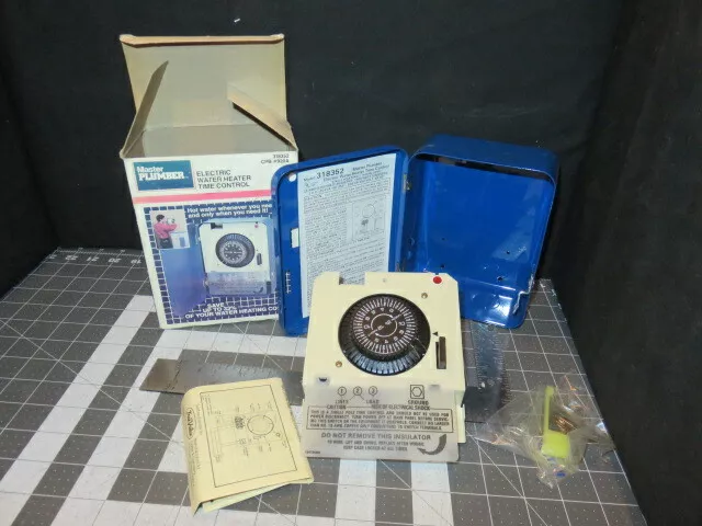 Intermatic 318352 Electric Water Heater Timer Control 25a 250v Blue CPB #920A