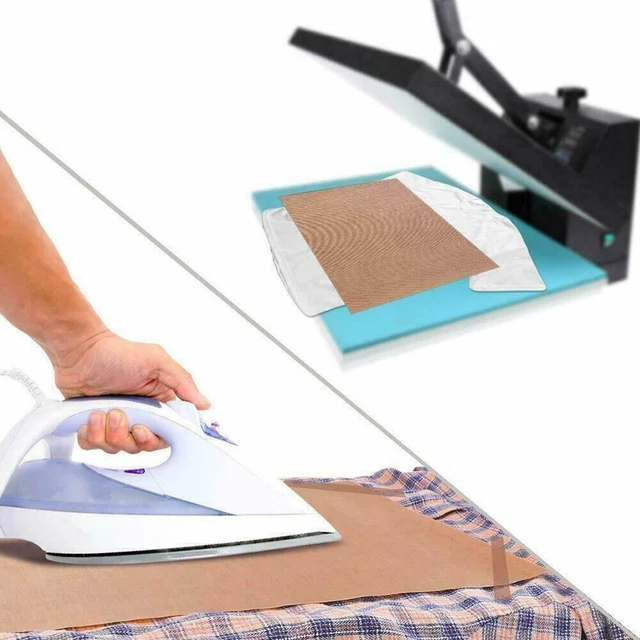 Wiederverwendbares PTFE Handwerkspapier 3er-Pack für hitzebeständige Übertrag