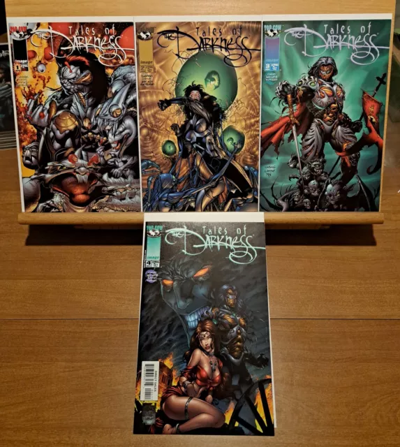 Top Cow/Image Comics 🔥 Tales Of The Darkness 🔥 Issues 1-4, 1998 (Unread) M/NM