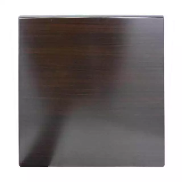 New Outdoor Table Top Square 700mm Restaurant Heat Resistant Dark Walnut