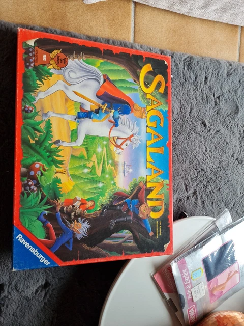 Sagaland -Rote Version von 1994 - ein zauberhaftes Familienspiel  -Märchenwelt