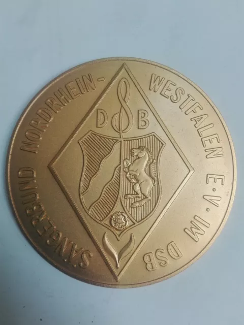 Sängerbund Chorverband Nordrhein Westfalen MEDAILLE MEDAL GERMANY CHOIR SOCIETY