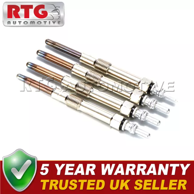 For Vauxhall Astra Mk5 1.9 Cdti 8V 2004-2011 Diesel Heater Glow Plugs Set Of 4