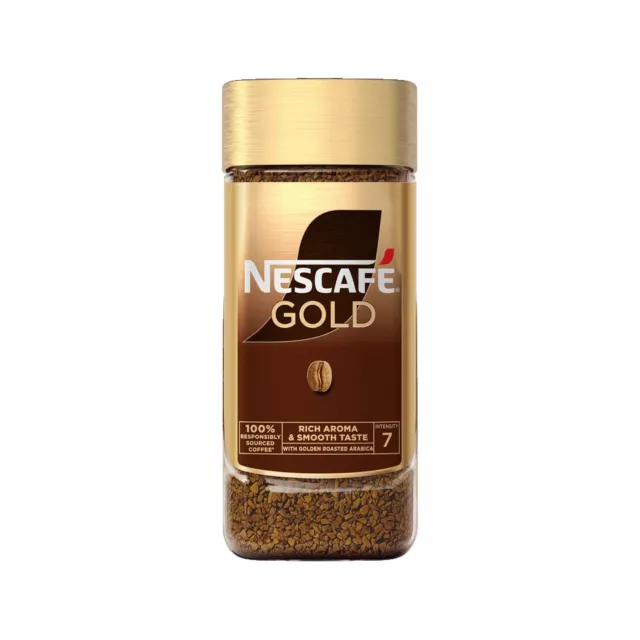 NESCAFE Gold Rich Smooth Instant Coffee - 200g / 7 oz