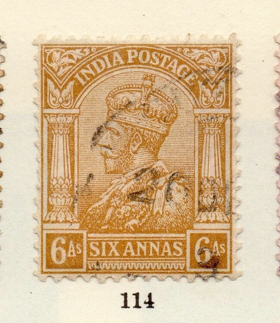 India 1911 Early Issue Fine Used 6a. NW-256540