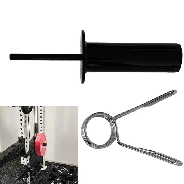 Goupille De Chargement Fitness QWORK - Support Poids 100kg - Pour Machines à Câble Ø20x320mm