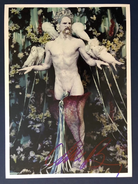 Matthew Barney *Cremaster* 13x18 cm Signiertes Foto. Autogramm / Autograph