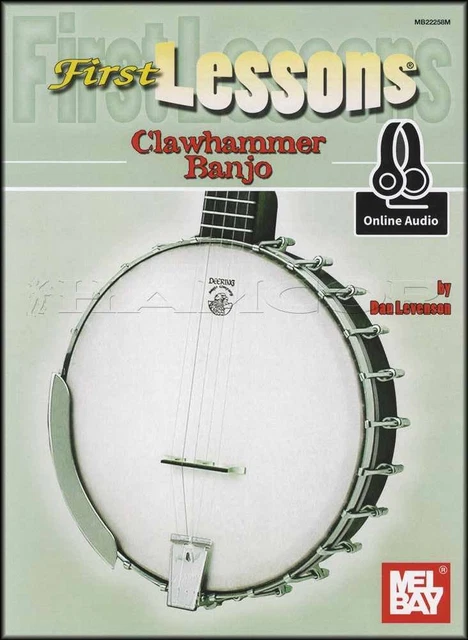 First Lessons Clawhammer Banjo TAB Music Book and Audio Learn How To Play Method