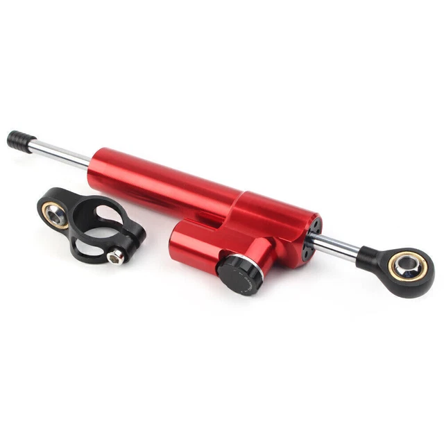 Stabilizzatore Smorzatore Sterzo CNC Alluminio Adatta Honda CBR1000RR CBR1100XX Rosso