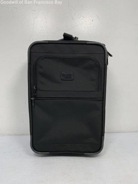 TUMI Alpha 2268D3 Continental Expandable Two Wheeled Carry On 20" Nylon Black