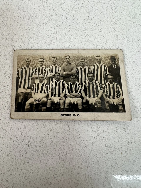 Pals Magazin - Fußballserie (1922) Fußballkarte #5 Stoke FC Team FC