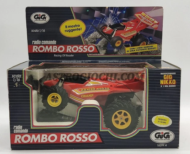 GIG NIKKO ROMBO Rosso Rc Radio Controller Vintage '80 New In Box Never ...