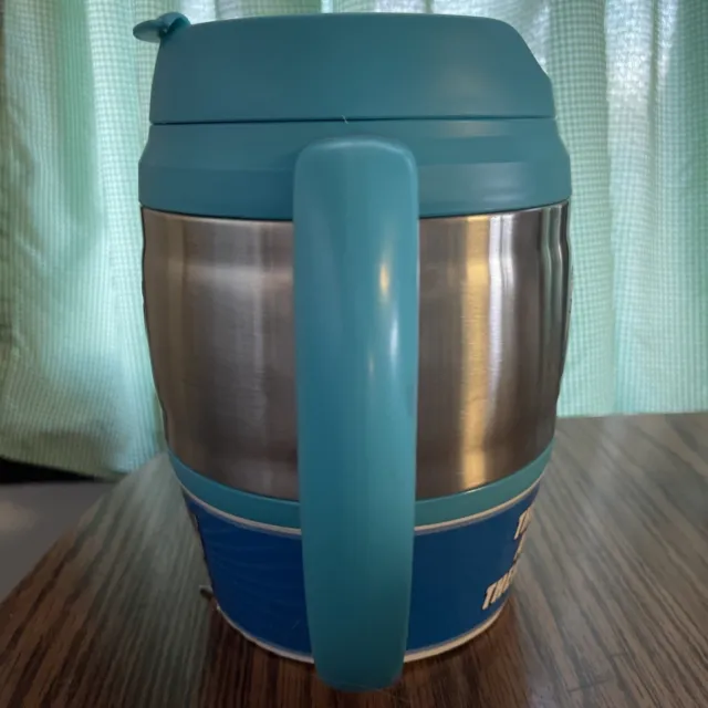 Bubba Keg 52 Oz Aqua/Light Blue and Chrome Insulated Travel Mug NWT 3