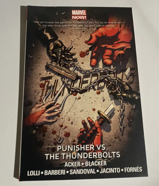MARVEL COMICS - PUNISHER Vs. THE THUNDERBOLTS Collected TPB Ghost Rider Elektra