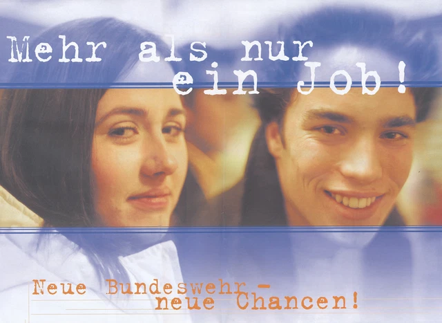 NEW BUNDESWEHR MORE Than Just a Job Prospectus 2003 Brochure Prospectus ...
