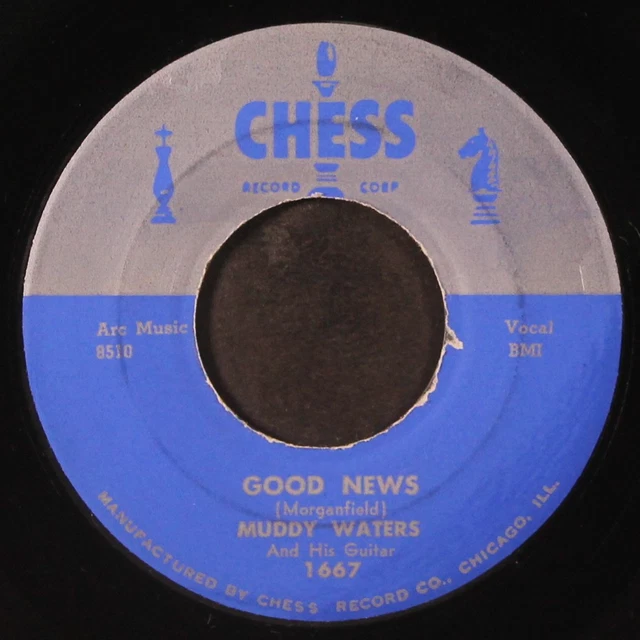 洋楽 MUDDY WATERS CHESS Good News/ Come  MUDDY WATERS: GOOD news / come home baby CHESS 7