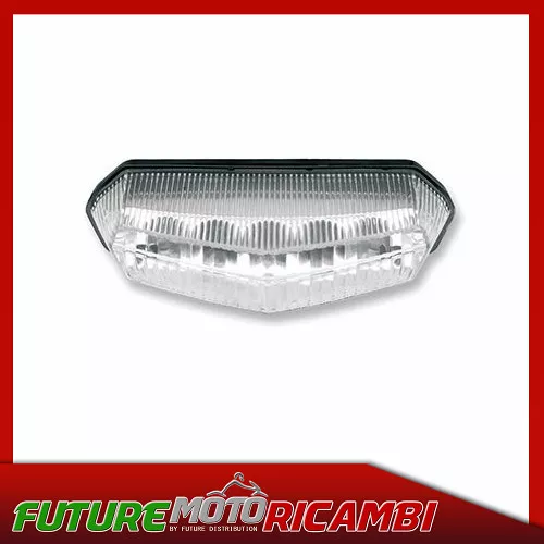 Faro Posteriore A Led Omologato Derbi Senda Sm Drd Pro 2004-2009 Tail Light Led