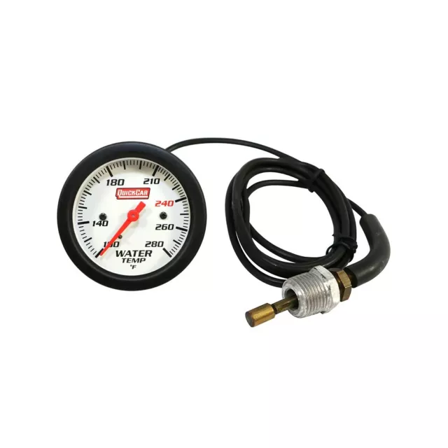 QuickCar 611-7006 Extreme Gauge Series Water Temp Gauge 2-5/8" NASCAR USMTS UMP 2