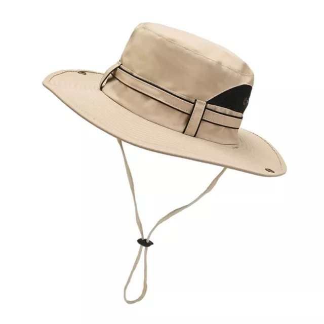 Wide Brim Hiking Hats UV Protection Sun Hat Fashion Mesh Beach Cap