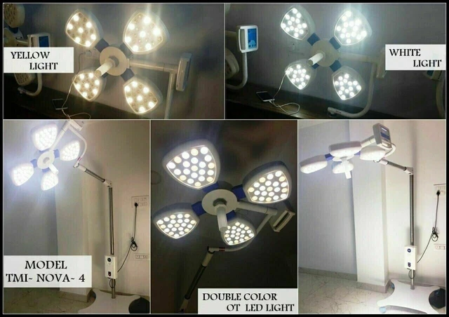 Examination Operation Theater Light Nova -4 LED Operation Light Single Satellite