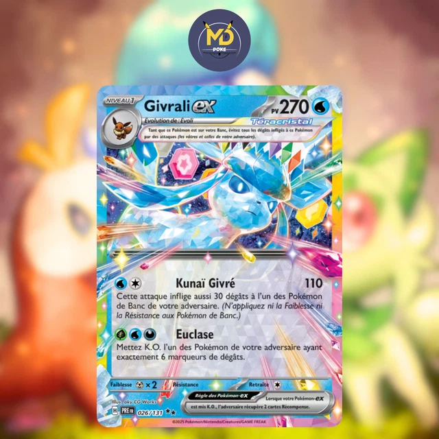 Ultra - Pokemon - Évolutions Prismatiques - Givrali ex 26/131