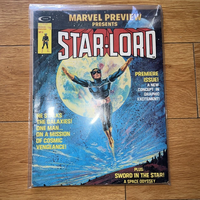 Marvel Preview #4 (1976, Marvel) 1st Appearance of Star-Lord in a Magazine