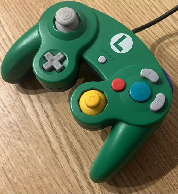 Nintendo GameCube Controller Club Nintendo Official Limited Luigi testé DOL-003
